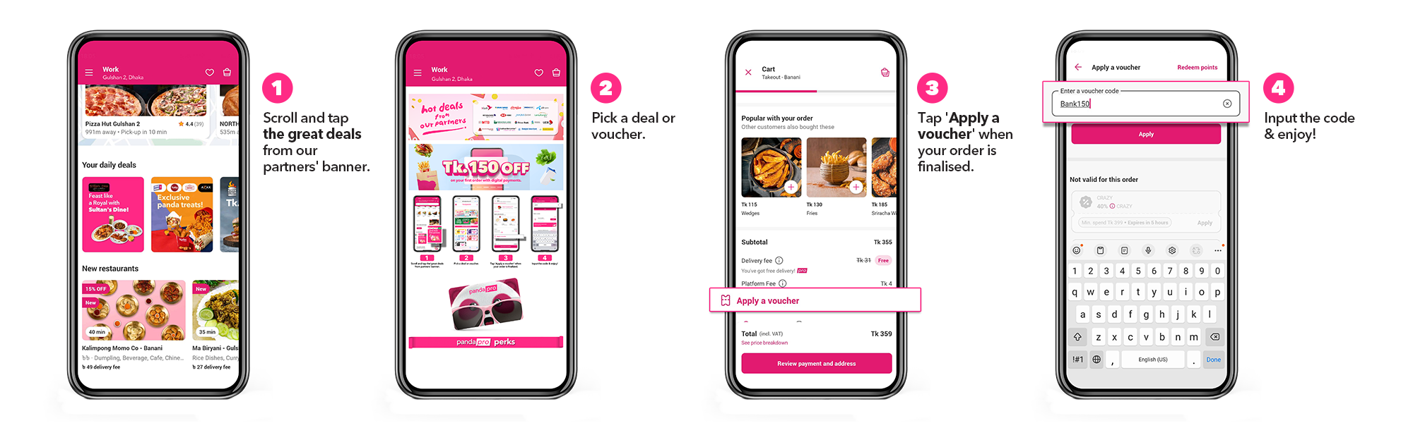 Partnership Promotion - Foodpanda BD